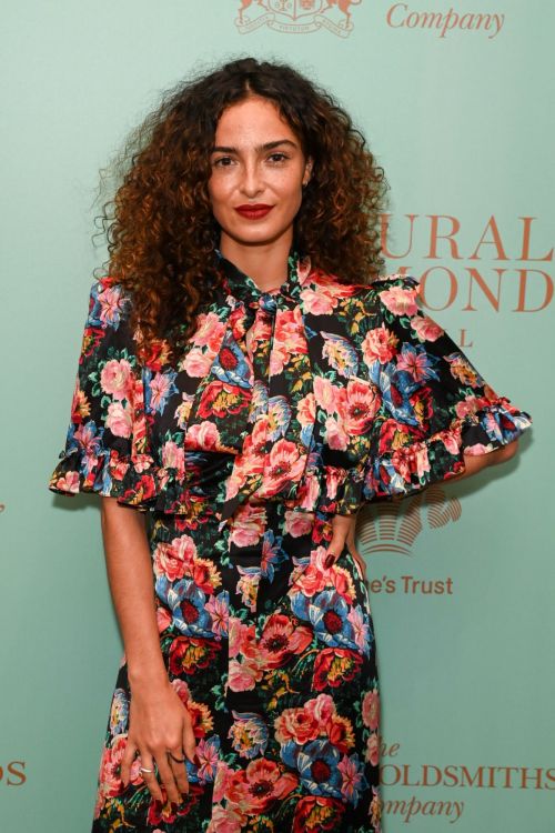 Anna Shaffer seen in Floral Dress at Leopard Awards in London 11/02/2021 2