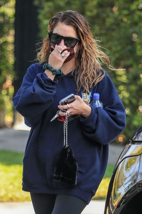 Ashley Benson Heading to Forma Pilates in West Hollywood 11/05/2021 1