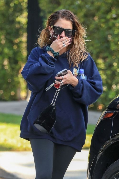 Ashley Benson Heading to Forma Pilates in West Hollywood 11/05/2021 2
