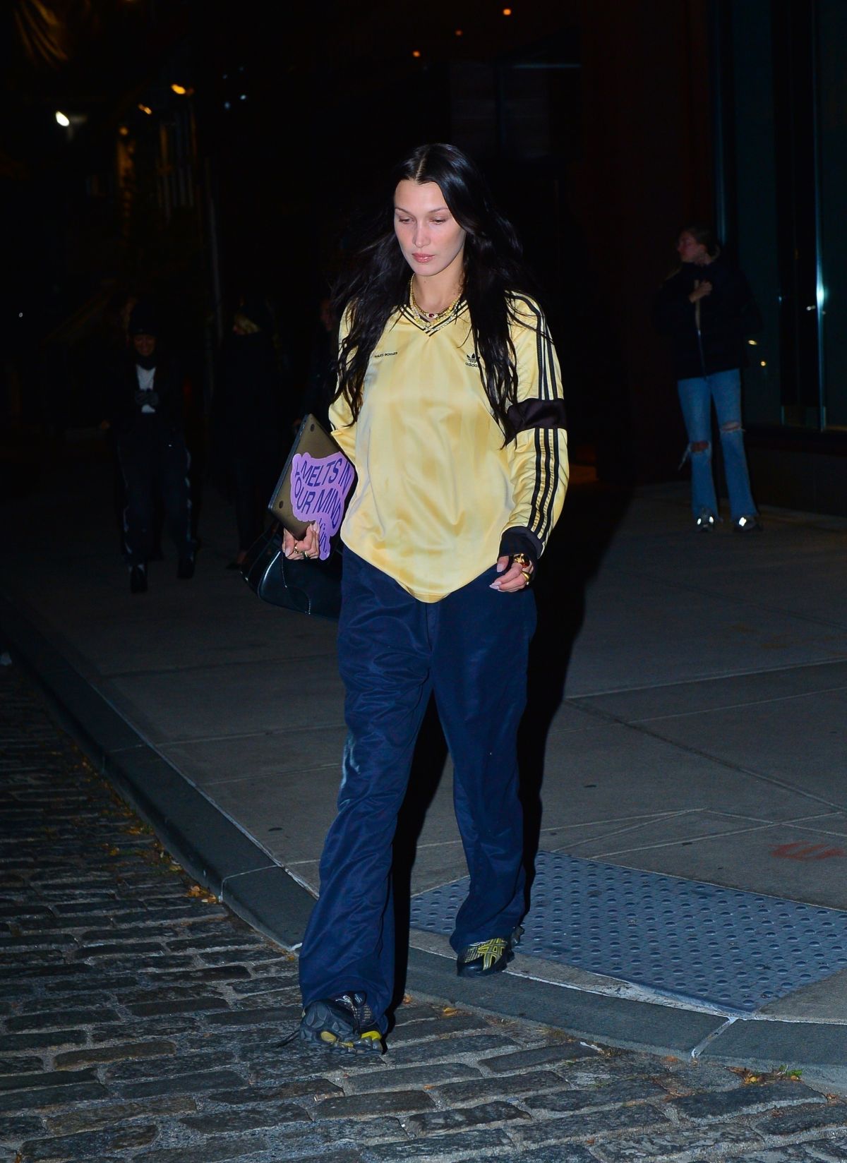 Bella Hadid Night Out for Dinner in New York 11/19/2021
