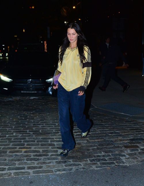 Bella Hadid Night Out for Dinner in New York 11/19/2021 1