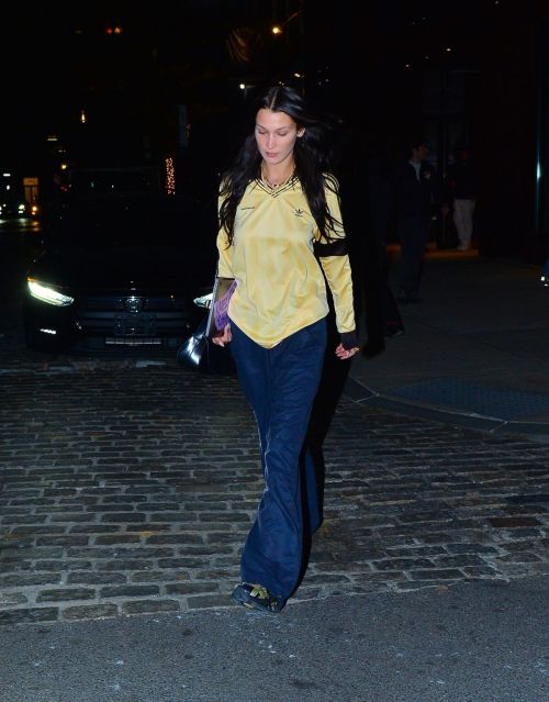 Bella Hadid Night Out for Dinner in New York 11/19/2021 3