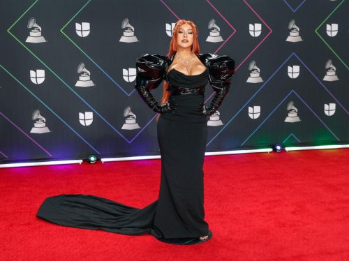 Christina Aguilera at 22nd Annual Latin Grammy Awards in Las Vegas 11/18/2021