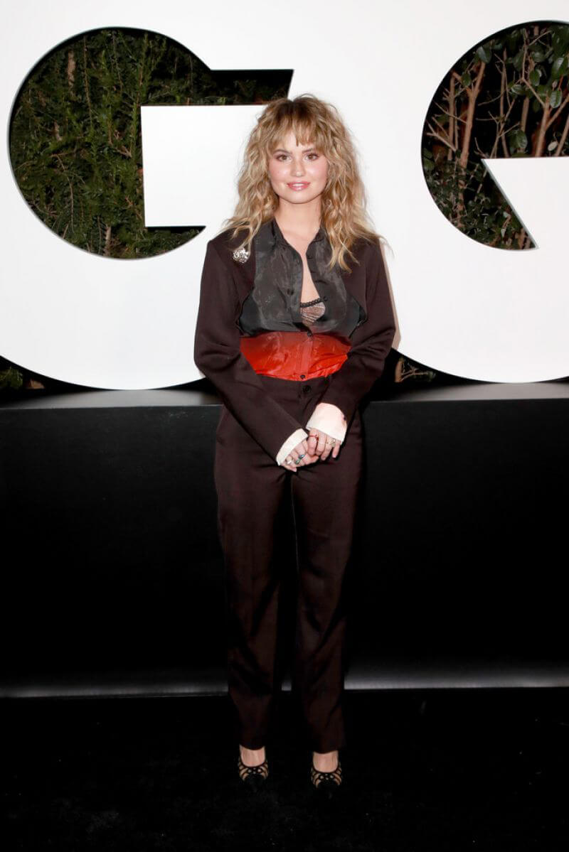 Debby Ryan attends GQ Men of the Year Party in West Hollywood 11/18/2021