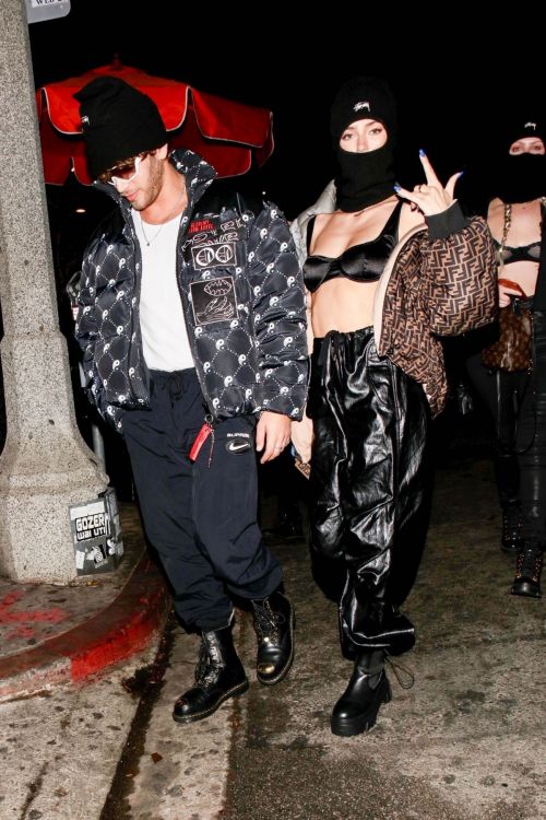 Delilah Hamlin Arrives at Tyga