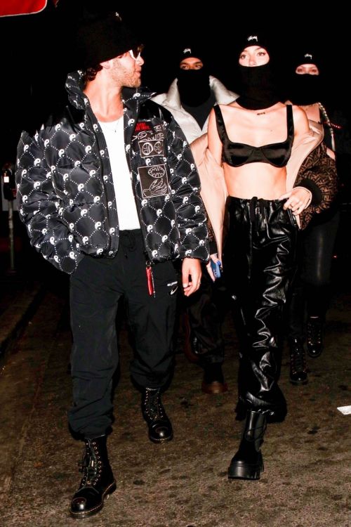 Delilah Hamlin Arrives at Tyga