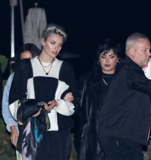 Demi Lovato Night Out with a Friend at Nobu London in Malibu 11/05/2021
