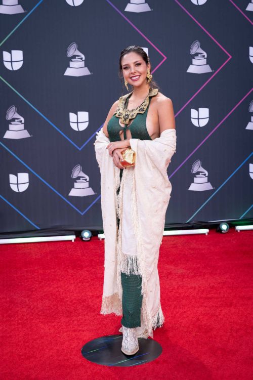 Diana Burco attends 22nd Annual Latin Grammy Awards in Las Vegas 11/18/2021 2