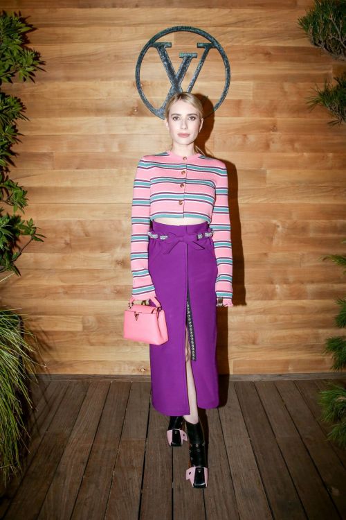 Emma Roberts at Louis Vuitton and Nicolas Ghesquiere Celebrate in Malibu 11/19/2021 1