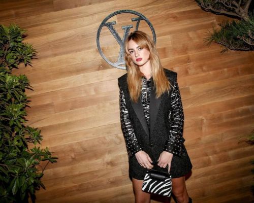 Grace Van Patten at Louis Vuitton and Nicolas Ghesquiere Celebrate in Malibu 11/19/2021 1