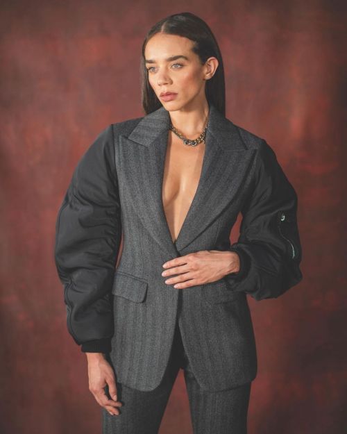 Hannah John-Kamen Photoshoot for Fabric Magazine, UK November 2021 5