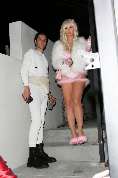 Hayley Hasselhoff at 2021 Halloween Party in Los Angeles 10/30/2021 1