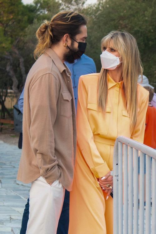 Heidi Klum with Her Hubby Tom Kaulitz Out in Athens 11/05/2021 3