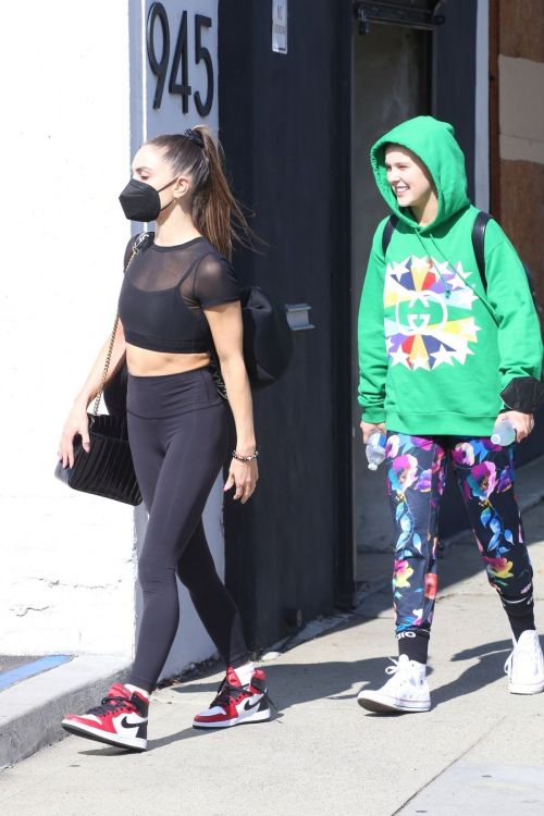 Jenna Johnson and JoJo Siwa Leaves Dance Practice in Los Angeles 11/05/2021 4