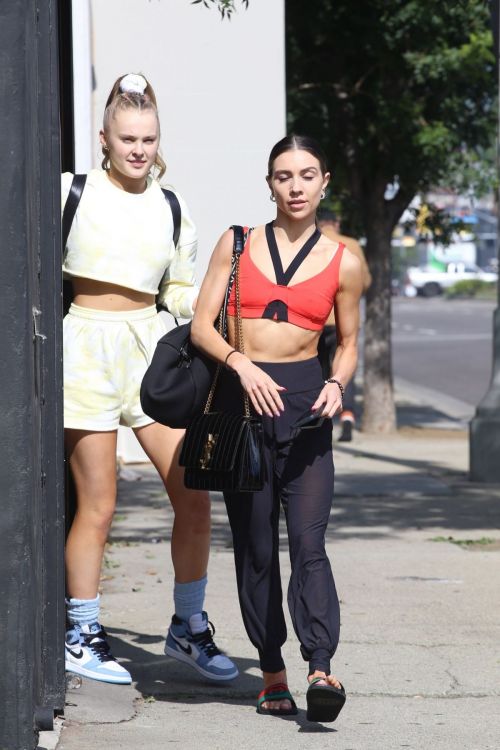 JoJo Siwa and Jenna Johnson at DWTS Studio in Los Angeles 11/04/2021 2