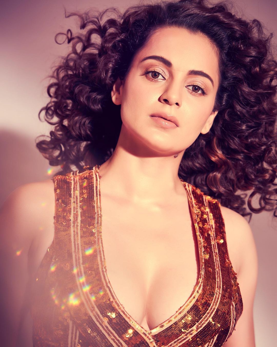 Kangana Ranaut seen in One Side Split Dress during Photoshoot 11/12/2021