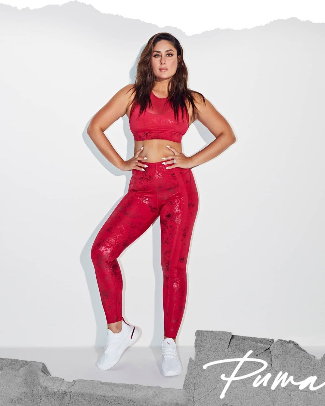 Kareena Kapoor Khan Photoshoot for Puma India Studio Collection 11/06/2021