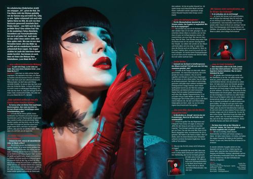 Kat Von D Photoshoot for Orkus Magazine, November 2021