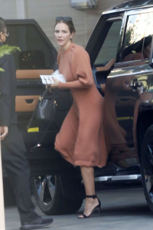Katharine McPhee in Stylish Dress Out in West Hollywood 11/04/2021 1