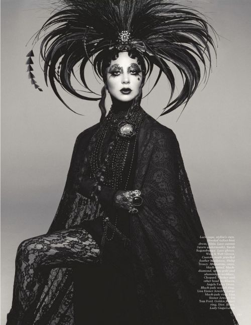 Lady Gaga Photoshoot for Vogue Magazine, UK December 2021 4