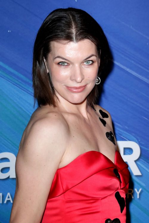Milla Jovovich at amfAR Gala 2021 in Los Angeles 11/04/2021 2