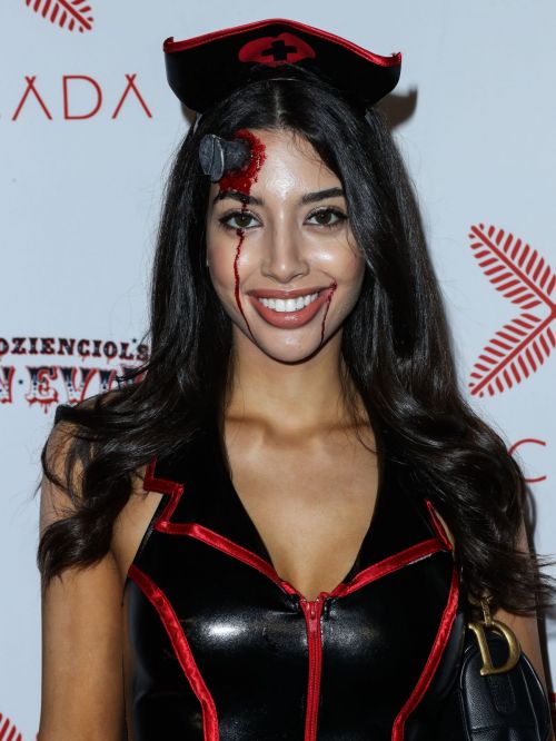 Nars Khan at Carn-EVIL Halloween Party in Bel Air 10/30/2021