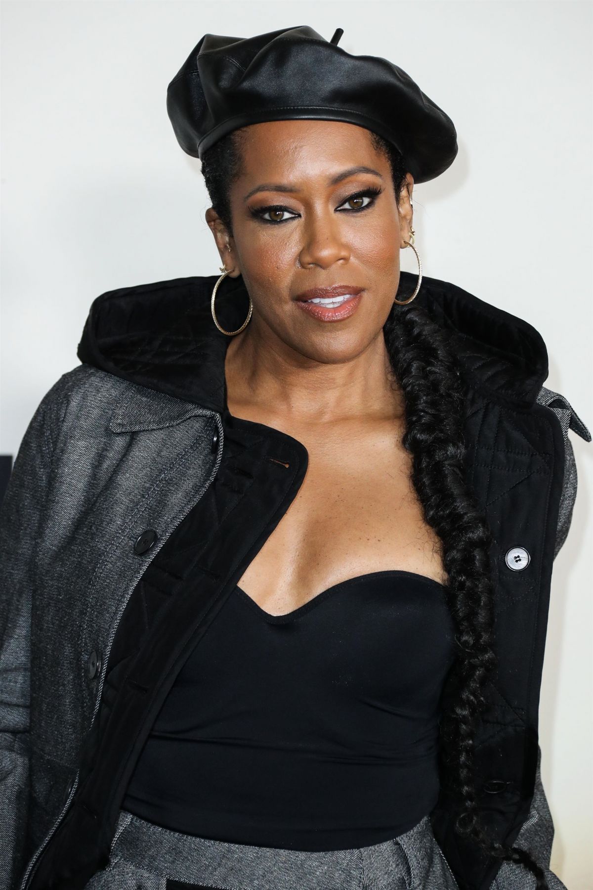 Regina King at Colin In Black And White Premiere in Los Angeles 10/28/2021