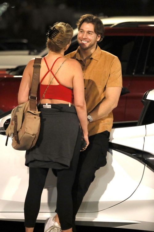 Shanna Moakler and Matthew Rondeau Leaves a Spa in Woodland Hills 11/04/2021 2