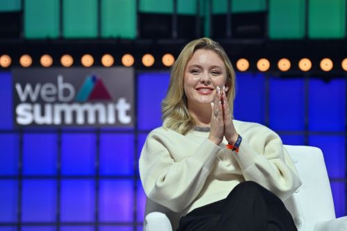 Zara Larsson at Web Summit 2021 at Altice Arena in Lisbon 11/04/2021 1