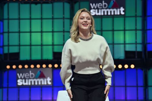 Zara Larsson at Web Summit 2021 at Altice Arena in Lisbon 11/04/2021 6