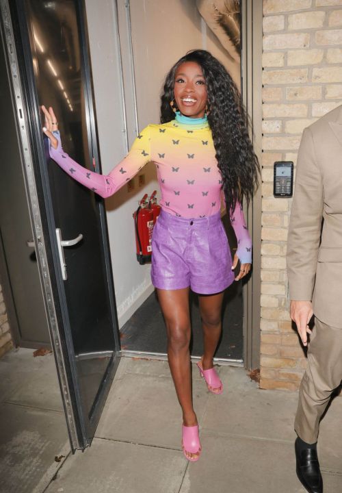 AJ Odudu seen in Short at It Takes Two Studios in London 12/06/2021 3