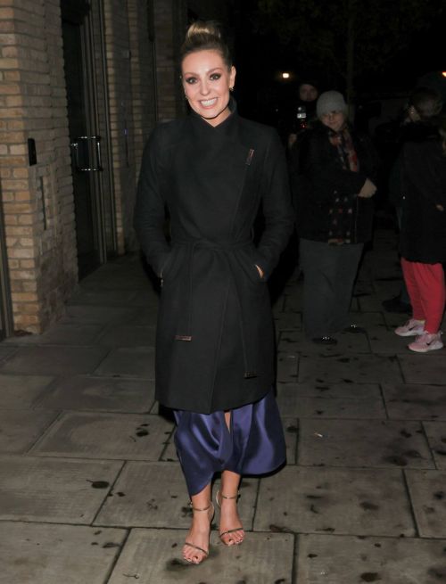 Amy Dowden seen in Black Long Coat Night Out in London 12/06/2021 1