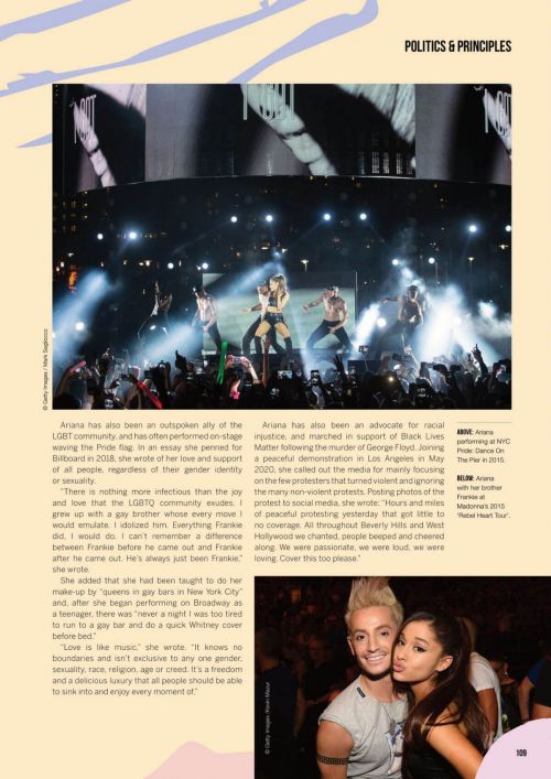 Ariana Grande Stills Fanbook First Edition Issue 2021 2