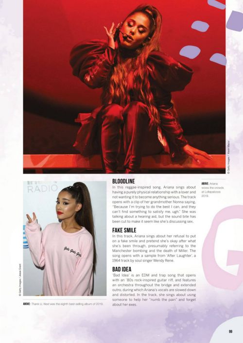 Ariana Grande Stills Fanbook First Edition Issue 2021 90