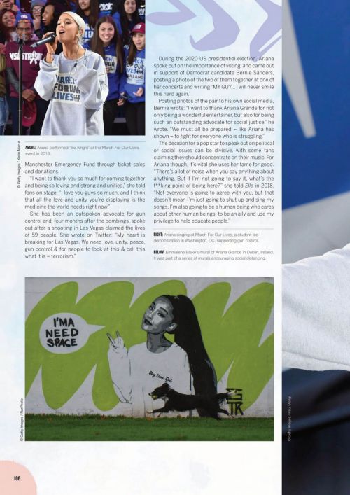 Ariana Grande Stills Fanbook First Edition Issue 2021 2