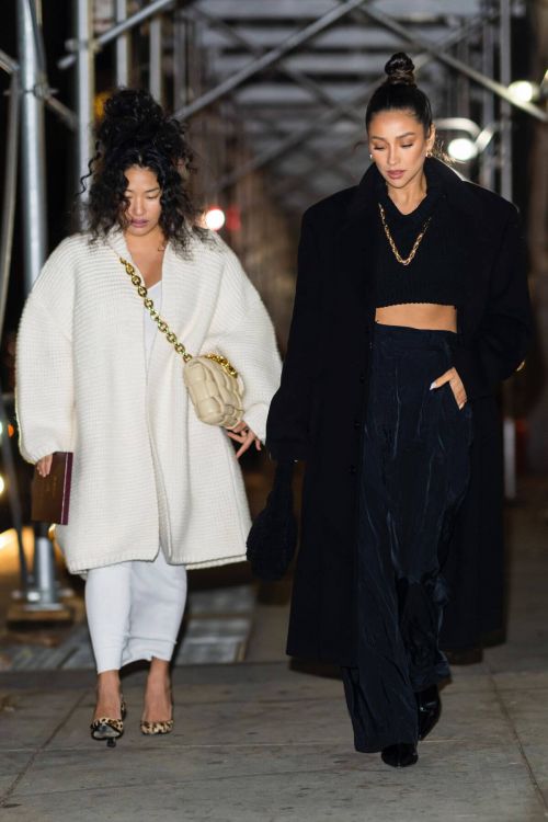 Chloe Flower and Shay Mitchell Night Out in New York 11/19/2021 4