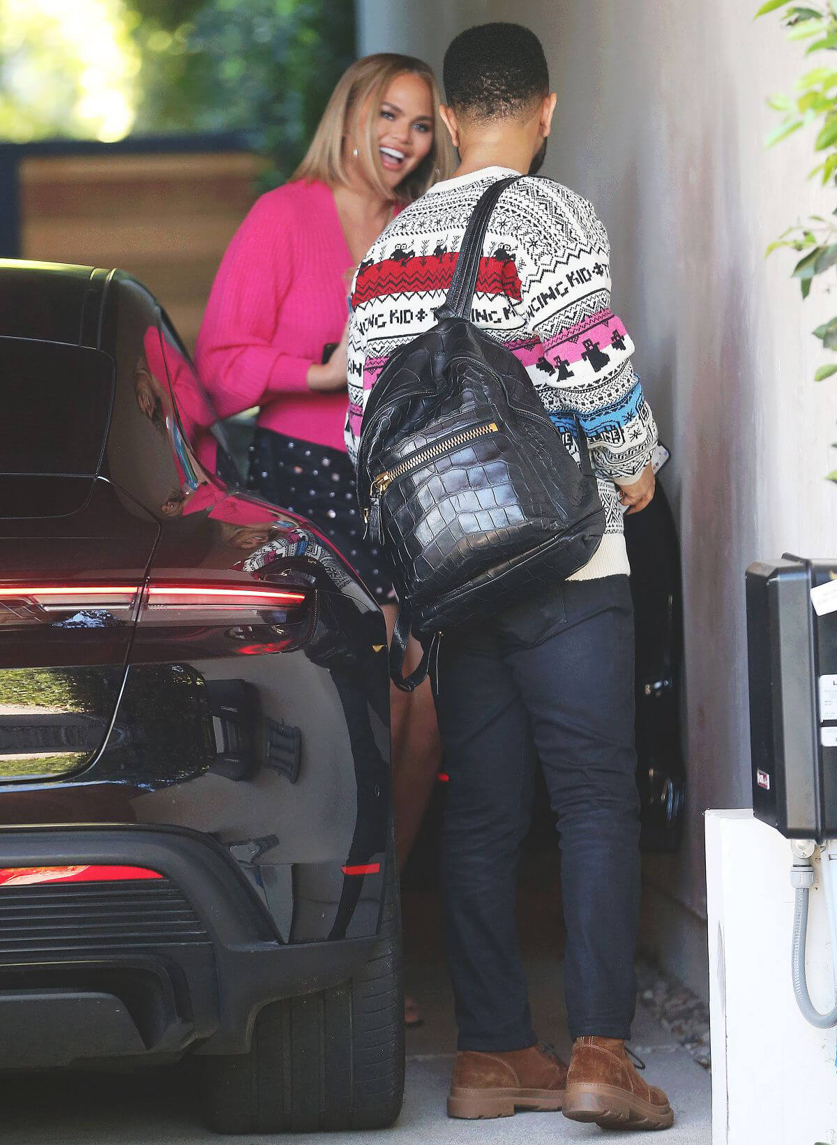 Chrissy Teigen and John Legend Day Out in West Hollywood 12/06/2021 4
