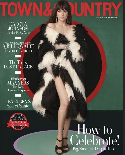 Dakota Johnson Photoshoot in Town & Country Magazine, January 2022 1