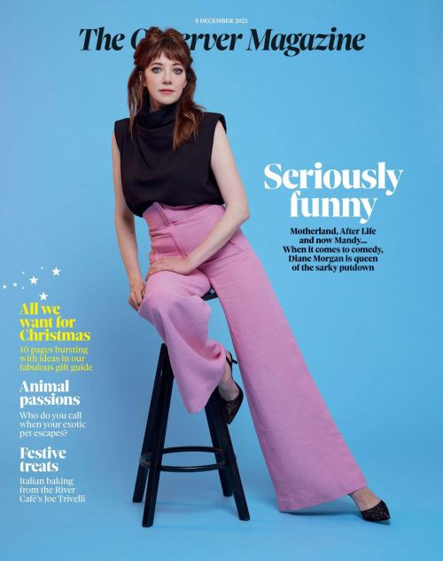 Diane Morgan Photoshoot for Observer Magazine, December 2021