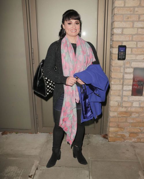 Italian Dancer Flavia Cacace Night Out in London
