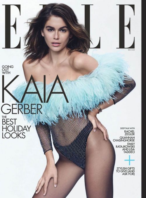 Kaia Gerber Photoshoot for Elle Magazine, January 2022 Issue