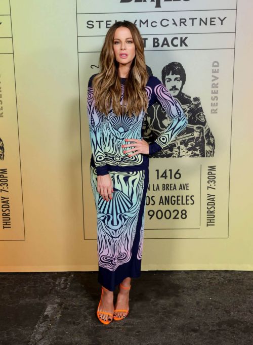 Kate Beckinsale at Stella McCartney x The Beatles: Get Back Collection Launch in Los Angeles 11/18/2021
