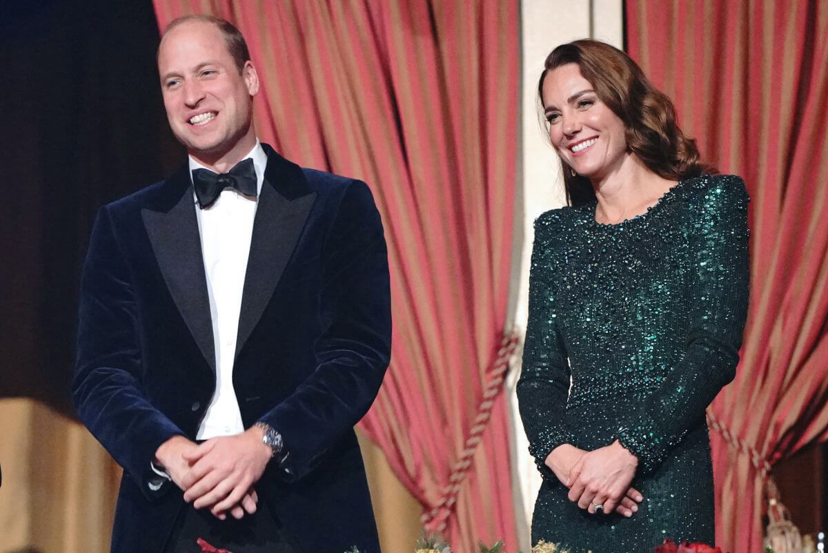 Kate Middleton and Prince William at Royal Variety Performance in London 11/18/2021