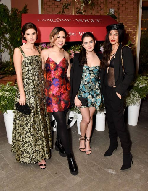 Laura Marano at Vogue and Lancome Celebrate The Emily in Paris Collection in Los Angeles