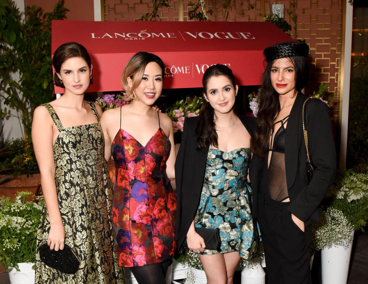 Laura Marano at Vogue and Lancome Celebrate The Emily in Paris Collection in Los Angeles