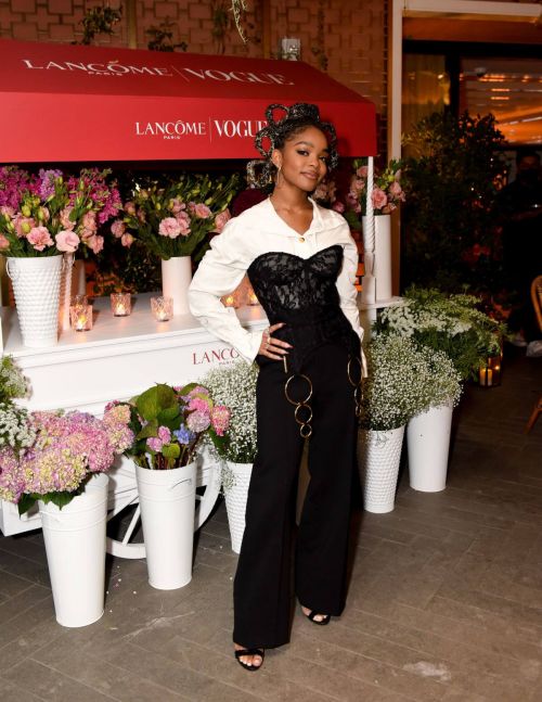 Marsai Martin at Vogue and Lancome Celebrate The Emily in Paris Collection in Los Angeles