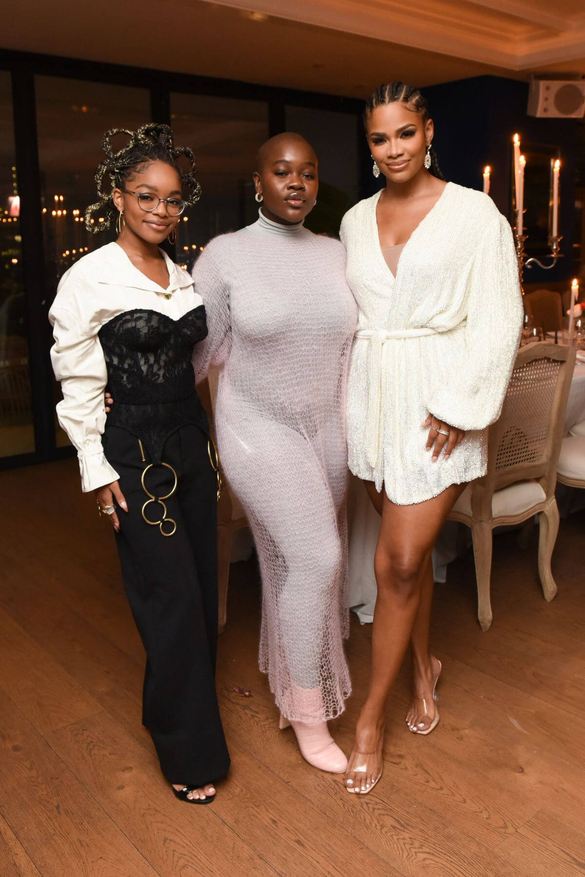 Marsai Martin at Vogue and Lancome Celebrate The Emily in Paris Collection in Los Angeles