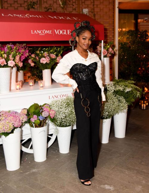 Marsai Martin at Vogue and Lancome Celebrate The Emily in Paris Collection in Los Angeles 5