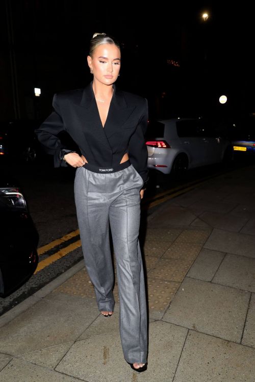 Molly-Mae Hague Night Out at Pretty Little Thing Christmas Party in Manchester 1