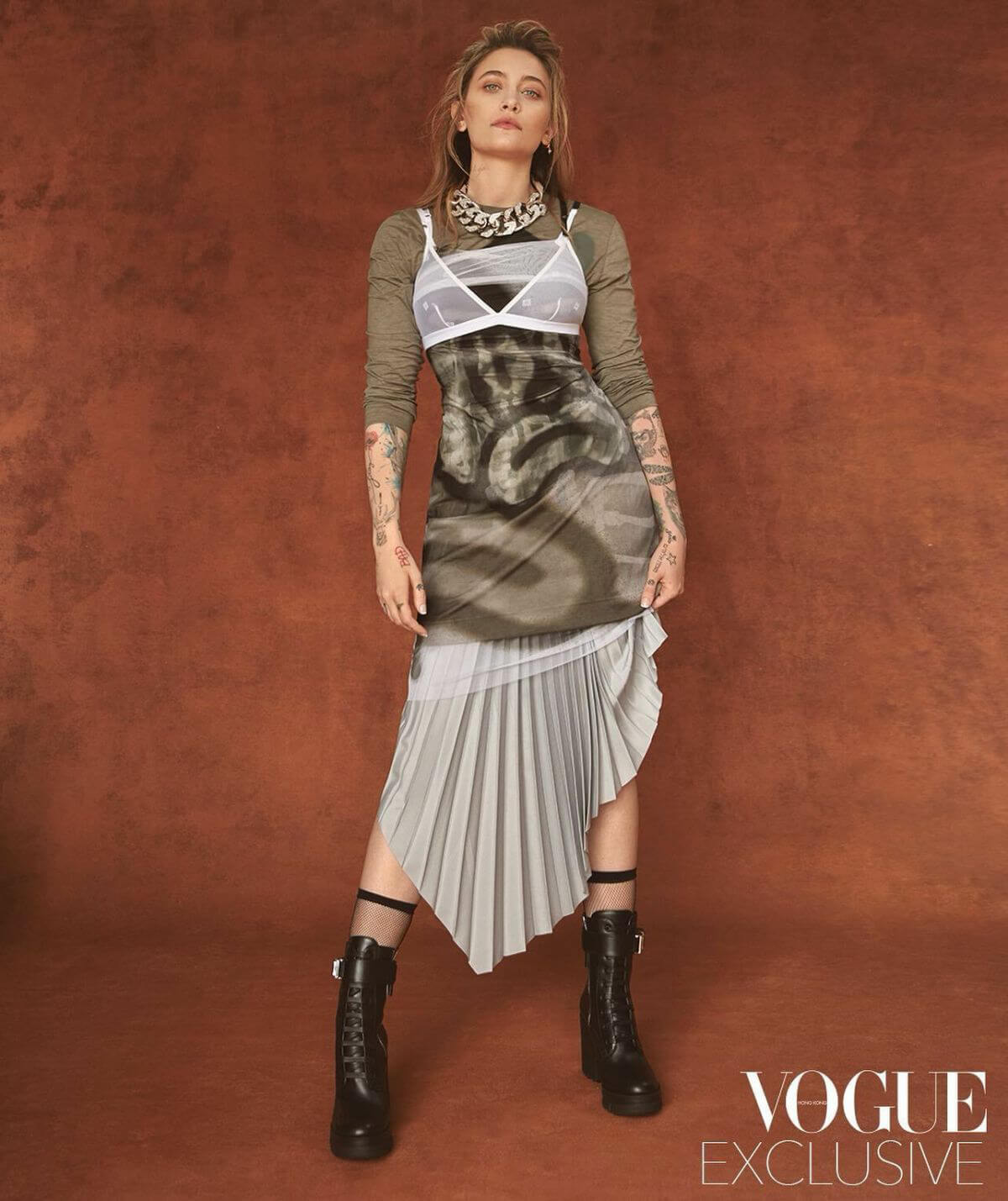 Paris Jackson Photoshoot for Vogue Magazine Hong Kong, November 2021